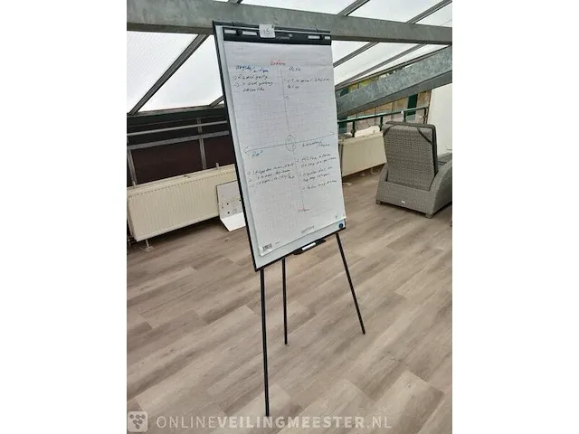2x whiteboard en 1x flip-over - afbeelding 3 van  6