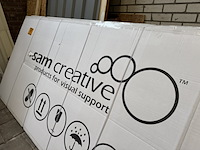 2x whiteboard pro series 120x300 cm sam creative, wbprs120300 - afbeelding 2 van  3