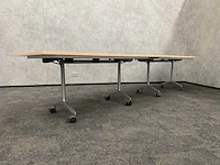 2x wilkahn - verrijdbare klaptafel 180x90 - afbeelding 2 van  10