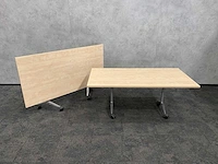 2x wilkahn - verrijdbare klaptafel 180x90 - afbeelding 4 van  10