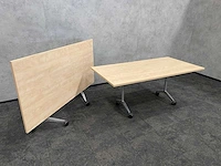 2x wilkahn - verrijdbare klaptafel 180x90 - afbeelding 5 van  10