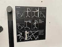 2x wilkahn - verrijdbare klaptafel 180x90 - afbeelding 7 van  10