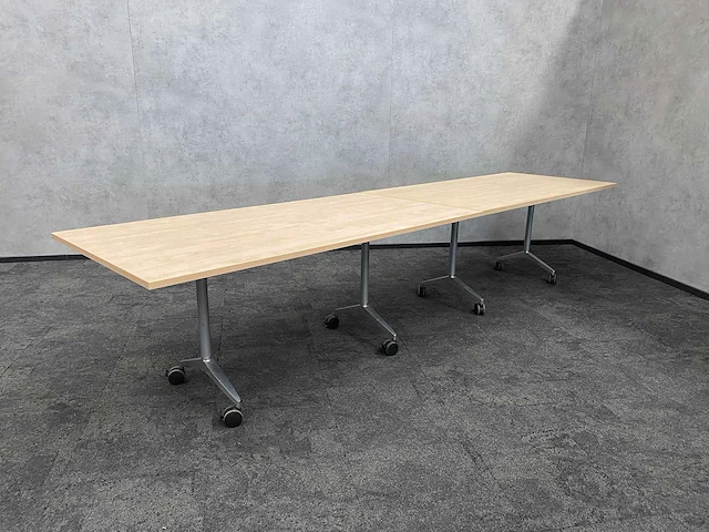 2x wilkahn - verrijdbare klaptafel 180x90 - afbeelding 10 van  10