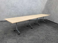 2x wilkahn - verrijdbare klaptafel 180x90 - afbeelding 10 van  10
