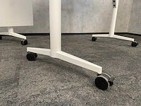 2x wilkahn timetable lift - verrijdbare zit-sta vergadertafel 100x200 - afbeelding 15 van  21