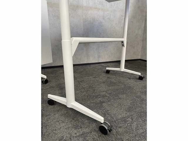 2x wilkahn timetable lift - verrijdbare zit-sta vergadertafel 100x200 - afbeelding 16 van  21