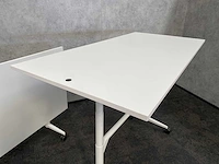 2x wilkahn timetable lift - verrijdbare zit-sta vergadertafel 100x200 - afbeelding 18 van  21