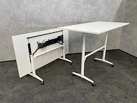 2x wilkahn timetable lift - verrijdbare zit-sta vergadertafel 100x200 - afbeelding 20 van  21