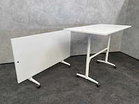 2x wilkahn timetable lift - verrijdbare zit-sta vergadertafel 100x200 - afbeelding 2 van  21