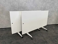 2x wilkahn timetable lift - verrijdbare zit-sta vergadertafel 100x200 - afbeelding 6 van  21