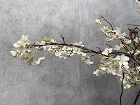 2x xxl kunstbloemen met pot - kersenbloesem - afbeelding 3 van  18