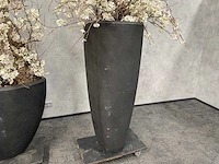 2x xxl kunstbloemen met pot - kersenbloesem - afbeelding 4 van  18