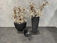 2x xxl kunstbloemen met pot - kersenbloesem - afbeelding 12 van  18