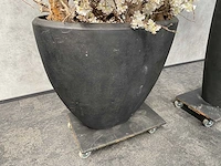 2x xxl kunstbloemen met pot - kersenbloesem - afbeelding 14 van  18
