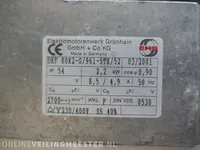 2x zaagmotor met rem - afbeelding 4 van  4