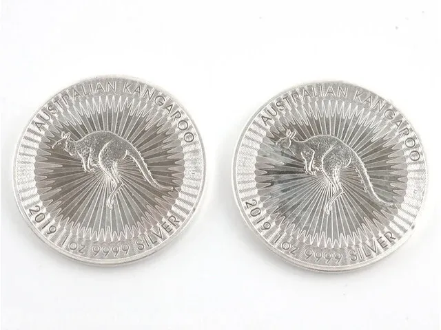2x zilveren dollar australie 2019 (62,2 gram) - afbeelding 4 van  6