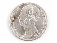 2x zilveren guldens koning willem 1847, 1848 - afbeelding 2 van  5