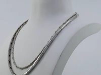 2x zilveren ketting en 1x armband - afbeelding 5 van  9