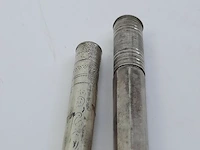 2x zilveren naalden koker - afbeelding 5 van  18