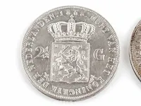 2x zilveren rijksdaalders koning willem 1868, 1869 - afbeelding 5 van  6