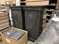 2x zuil voor vazen/bloempotten - afbeelding 1 van  4