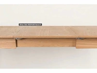 2x zuiver - table glimps 180/240x90 natural - eetkamertafel - afbeelding 13 van  18
