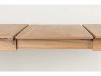 2x zuiver - table glimps 180/240x90 natural - eetkamertafel - afbeelding 14 van  18