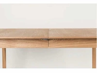 2x zuiver - table glimps 180/240x90 natural - eetkamertafel - afbeelding 17 van  18