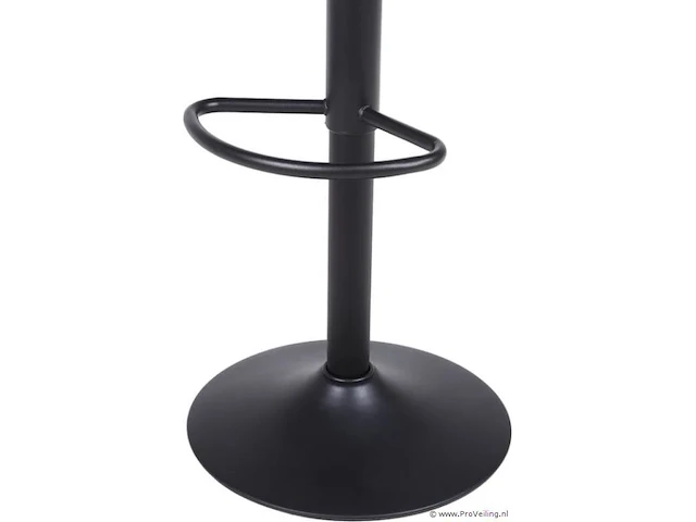 2xbar stoelen verstelbare hoogte zwart - afbeelding 3 van  5