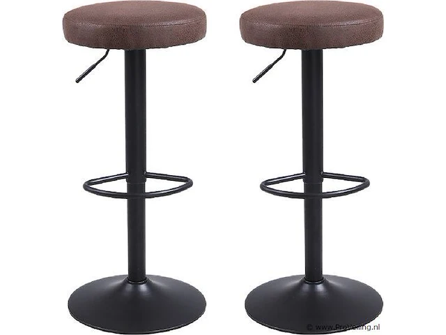 2xbarkruk bruin - afbeelding 2 van  4