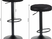 2xbarkruk zwart - afbeelding 1 van  4