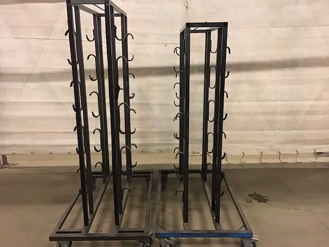 (2x)transportkar afzetpaaltjes - afbeelding 1 van  3