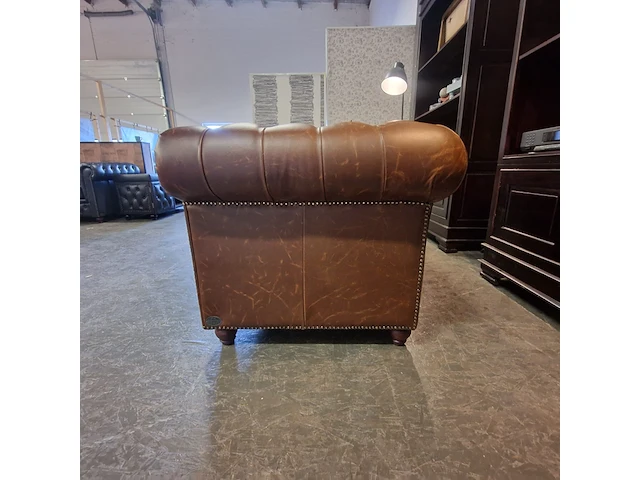 3- zits bank chesterfield, brighton, meerkleurig - afbeelding 4 van  5