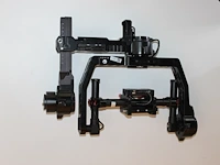 3-assige gimbal dji ronin r-16 voorzien van afstandsbediening, accu's, lader en accessoires in flightcase. - afbeelding 3 van  4