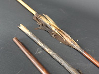 3 authentieke boog pijlen - afbeelding 4 van  5