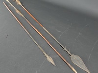 3 authentieke boor pijlen - afbeelding 2 van  5