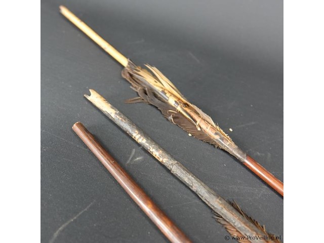 3 authentieke boor pijlen - afbeelding 4 van  5