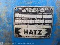 3-cilinder hatz d108 motor - afbeelding 10 van  14