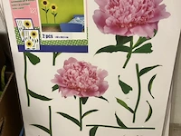 3 decoratiesticker anjer - afbeelding 1 van  5