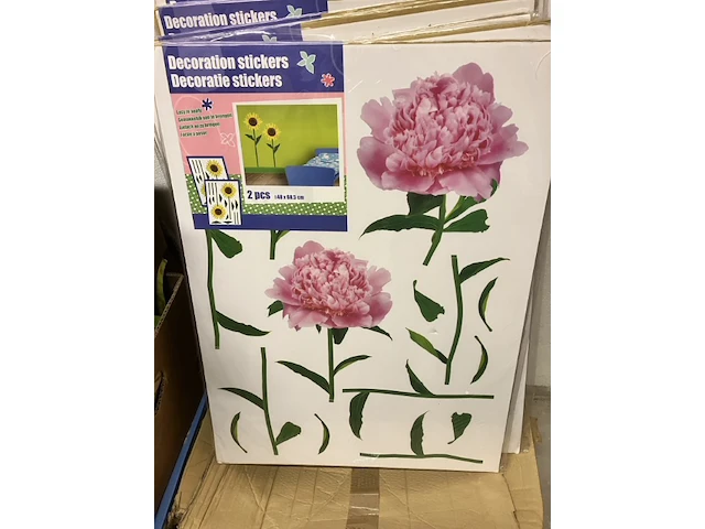3 decoratiesticker anjer - afbeelding 2 van  5