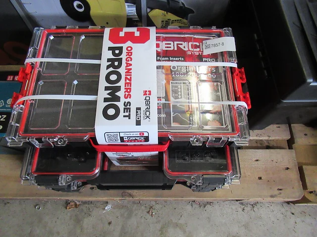 3-delig organiserset qbrick pro - afbeelding 1 van  1