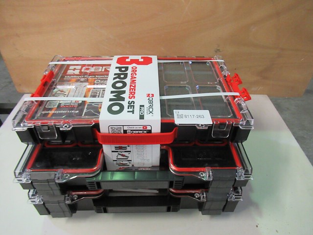 3-delig organizerset qbrick, qs pro 300/200/100 - afbeelding 1 van  1