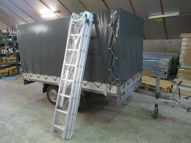 3-delig uitschuifladder jr-ladders - afbeelding 3 van  3