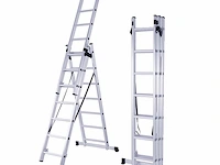 3-delig uitschuifladder jr-ladders - afbeelding 1 van  3