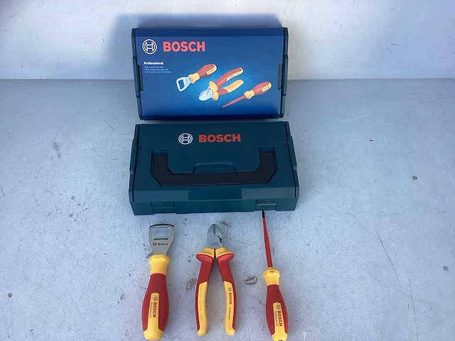 3 delige bosch gereedschapskoffer - afbeelding 1 van  1