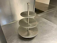 3-delige etagieres (5x) - afbeelding 1 van  4