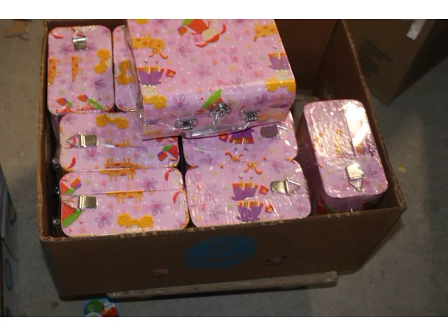 3 delige koffer set girl 9 stuks - afbeelding 2 van  3