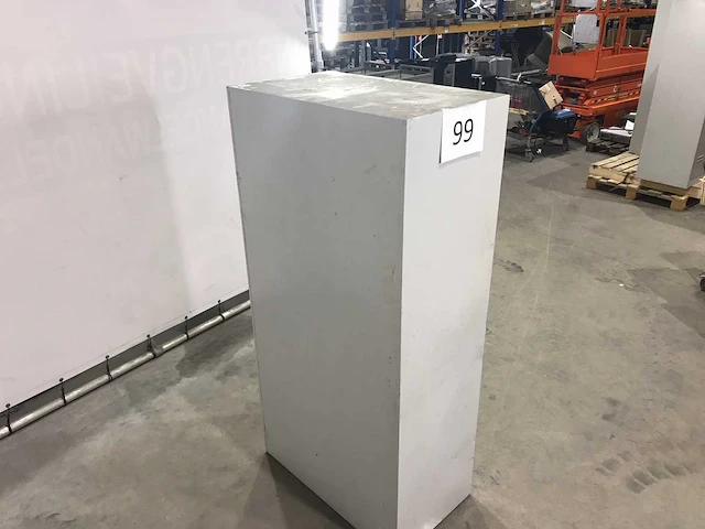 3-delige lockerkast met sleutels (2x) - afbeelding 5 van  7