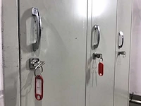 3-delige lockerkast met sleutels (2x) - afbeelding 6 van  7