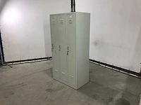 3-delige lockerkast met sleutels (2x) - afbeelding 1 van  8